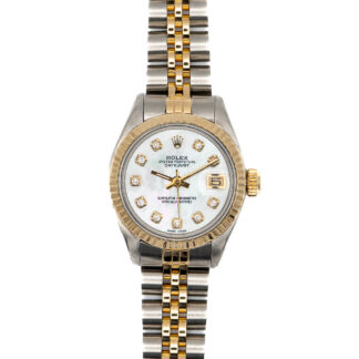 Rolex 6917 Datejust Mother Of Pearl Dial Box & Warranty